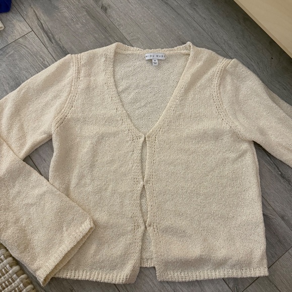 Miou Muse HOOK CLOSURE CARDIGAN - Picture 2 of 4